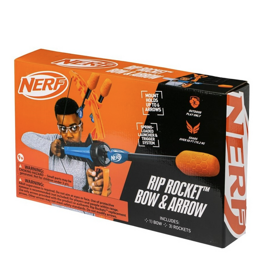 Nerf Rip Rocket Bow & Arrow