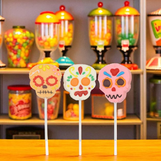 Candy Realm Skull Mallow Pop 40g x 1 Lolly