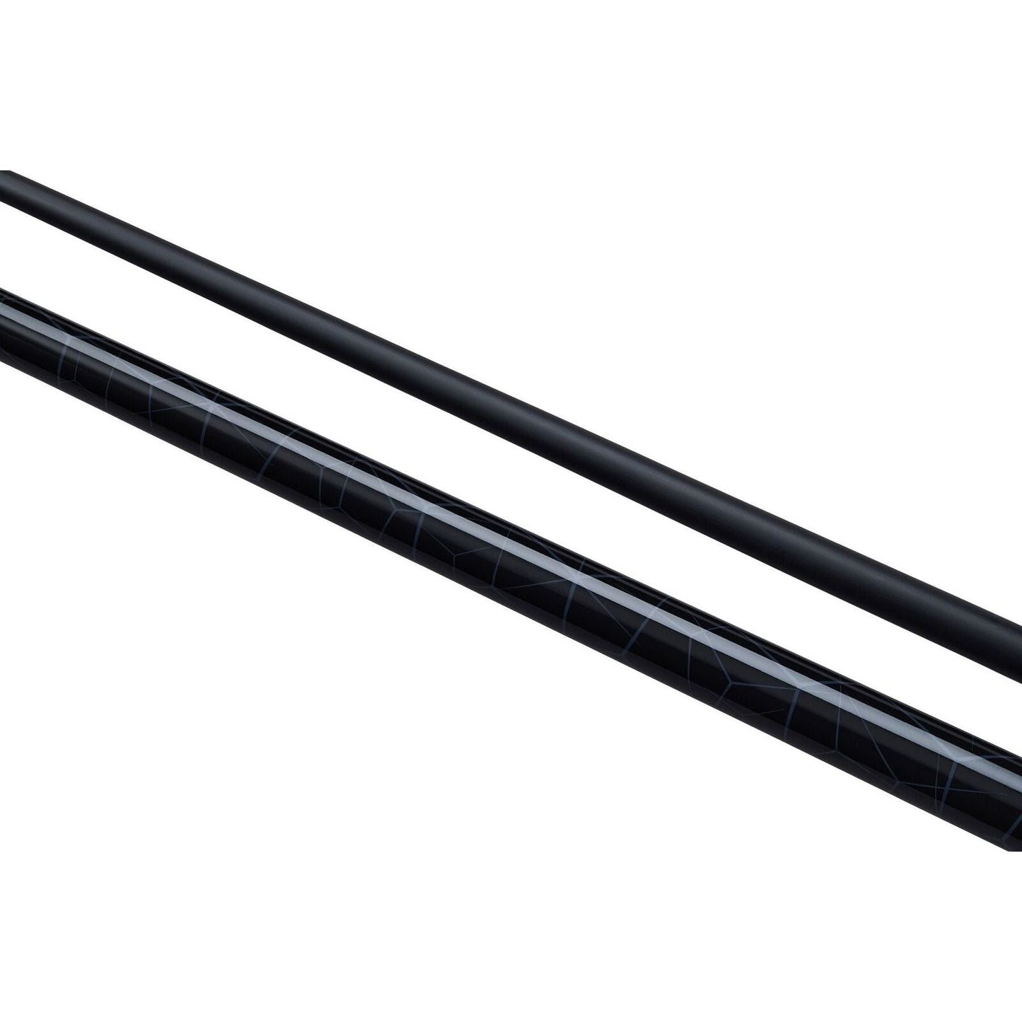PowerGlide Noir Fibreglass Snooker Cue 2 Piece 57" 10mm Tip