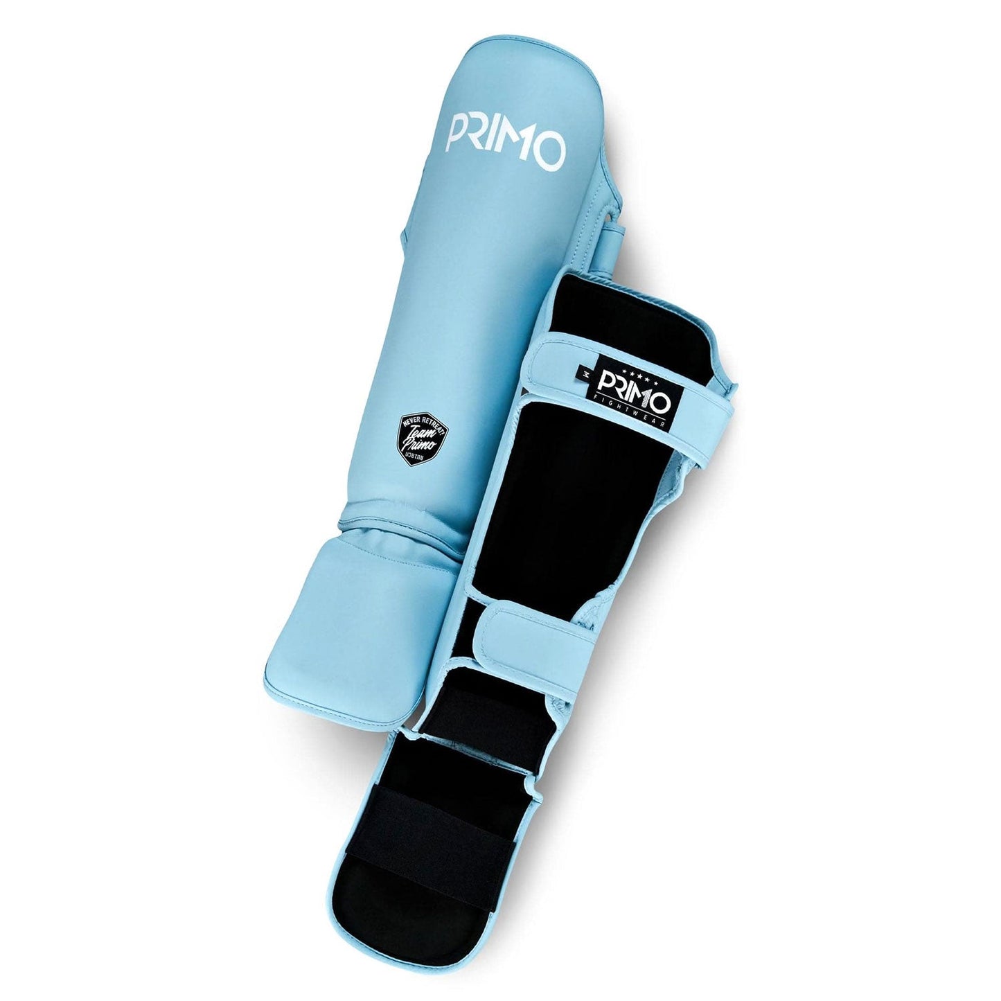 Primo Classic Muay Thai Boxing Shinguard - Arctic Blue