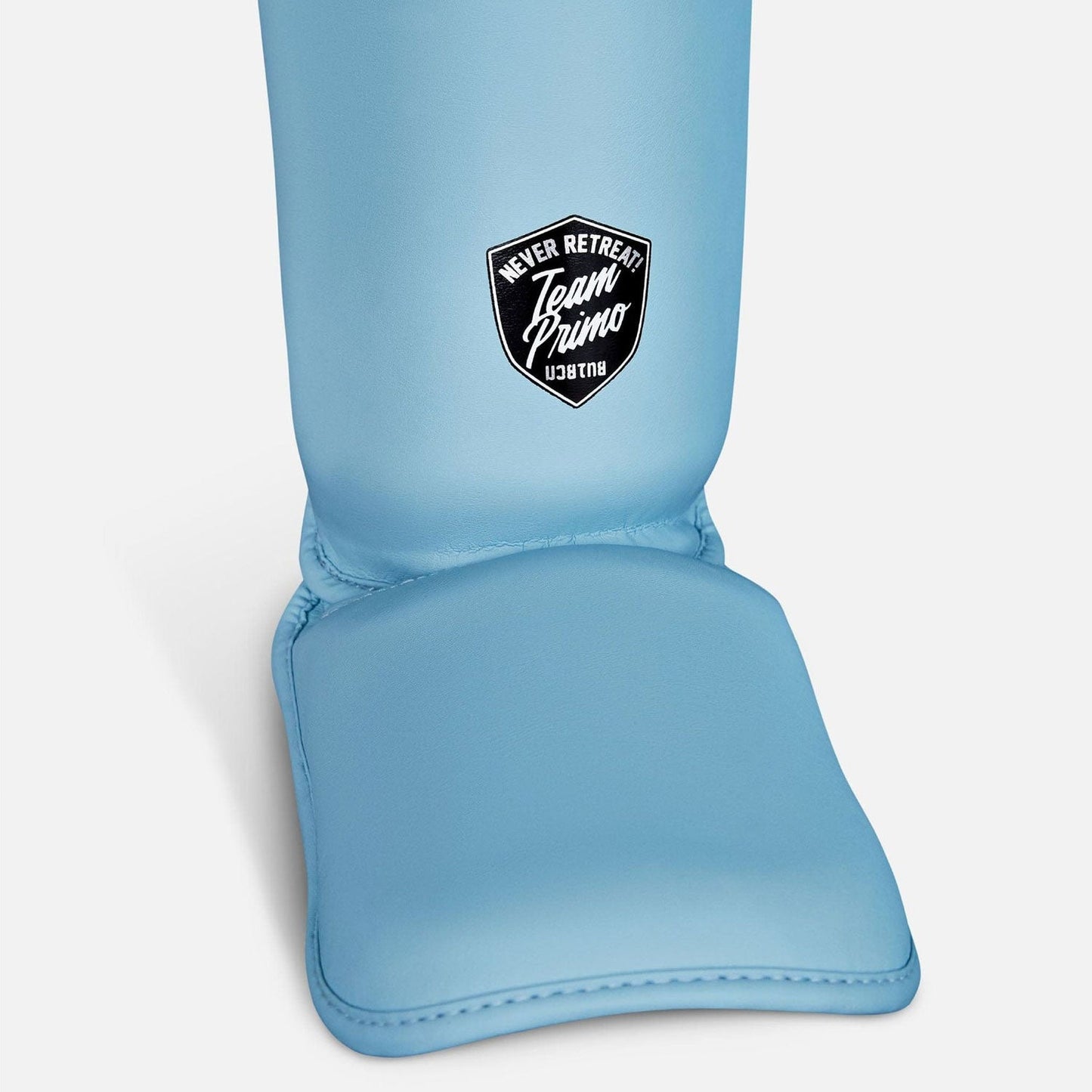 Primo Classic Muay Thai Boxing Shinguard - Arctic Blue