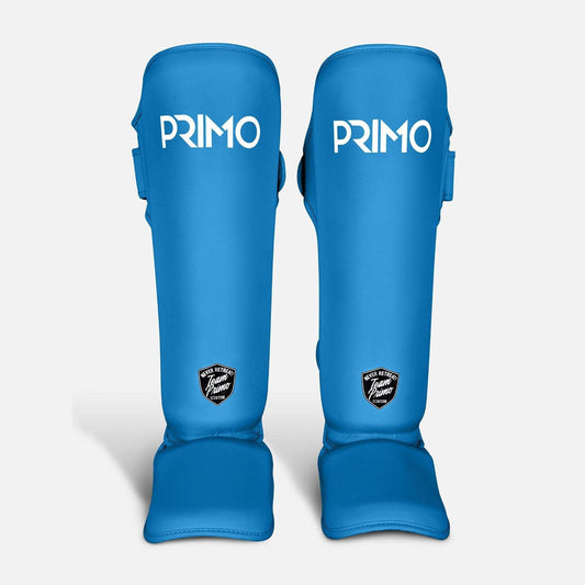 Primo Classic Muay Thai Boxing Shinguard - Blue