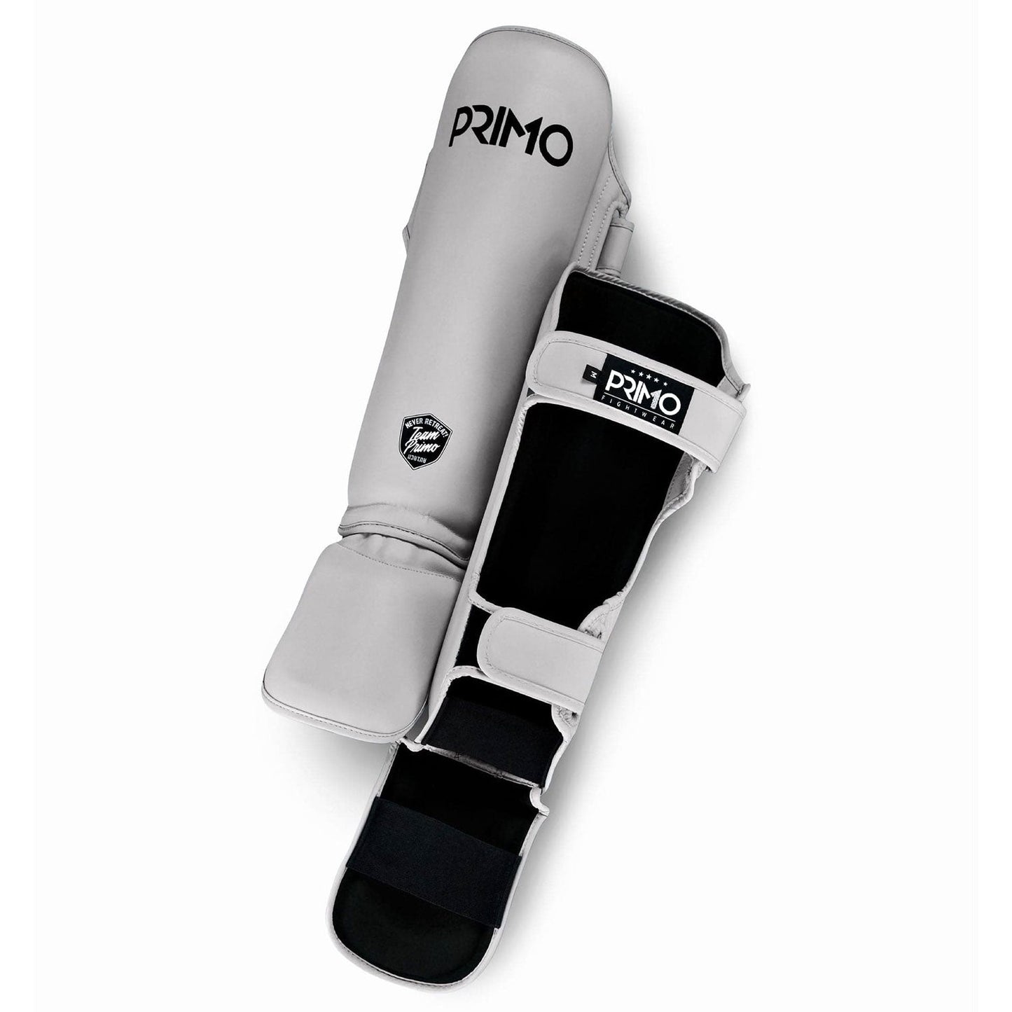 Primo Classic Muay Thai Boxing Shinguard - Grey