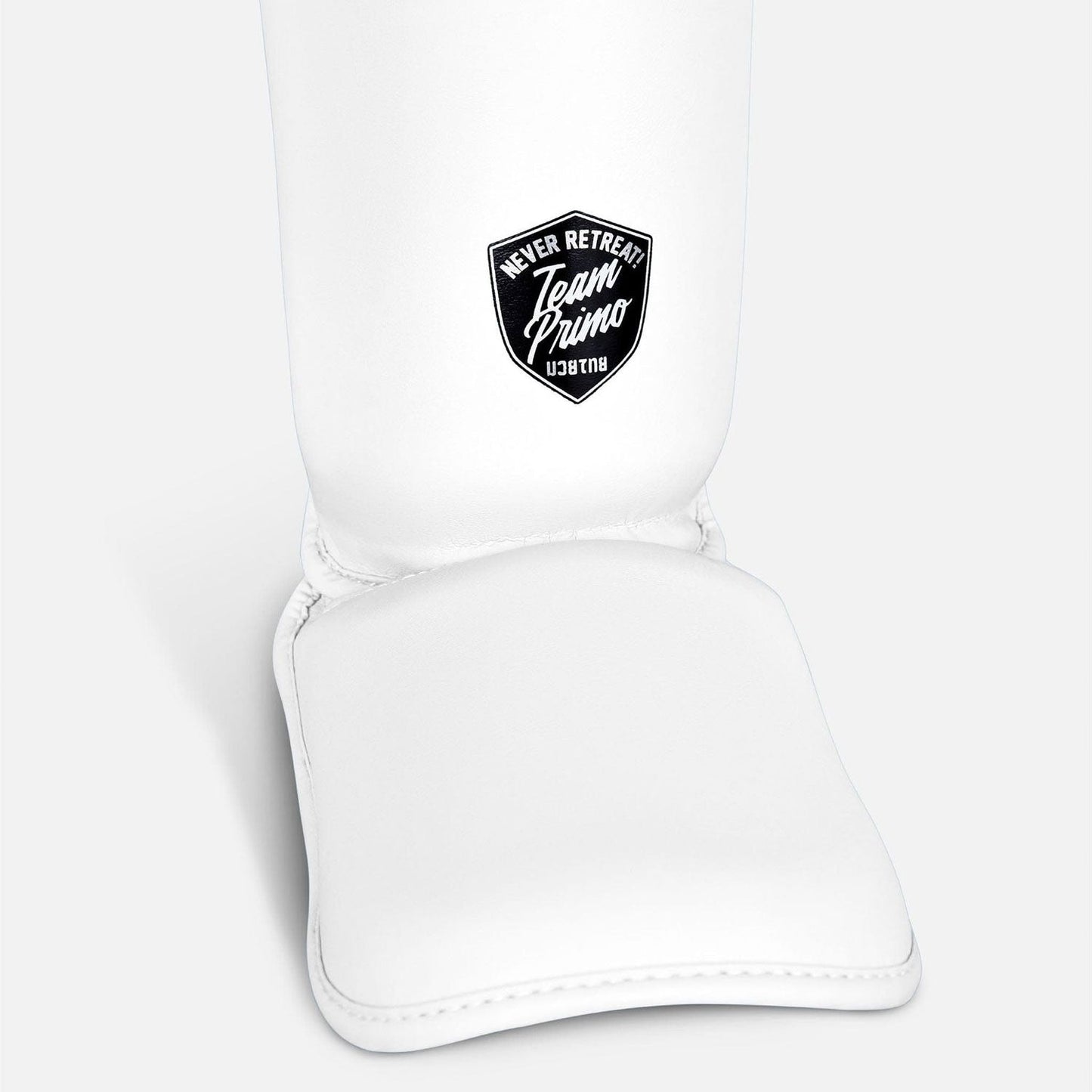 Primo Classic Muay Thai Boxing Shinguard - White