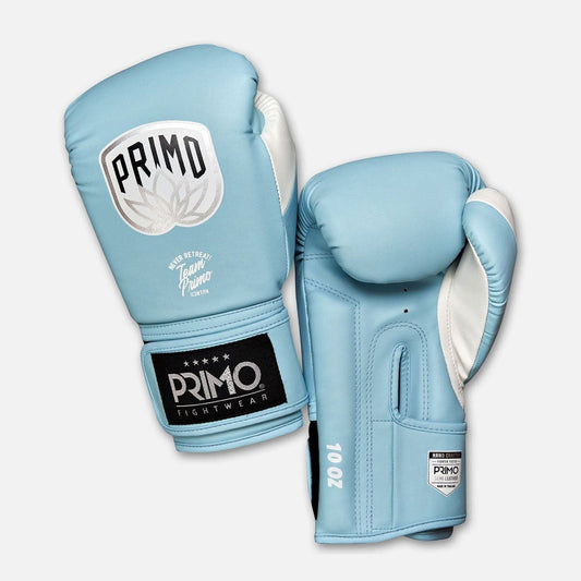 Primo Emblem 2.0 Semi Leather Boxing Glove - Arctic Blue