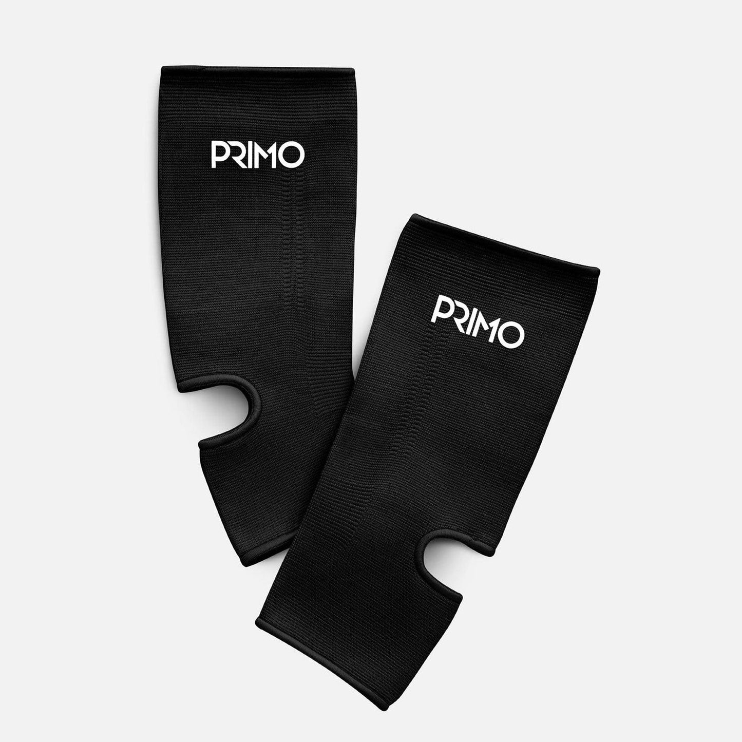 Primo Muay Thai Boxing Monochrome Ankleguards - Black