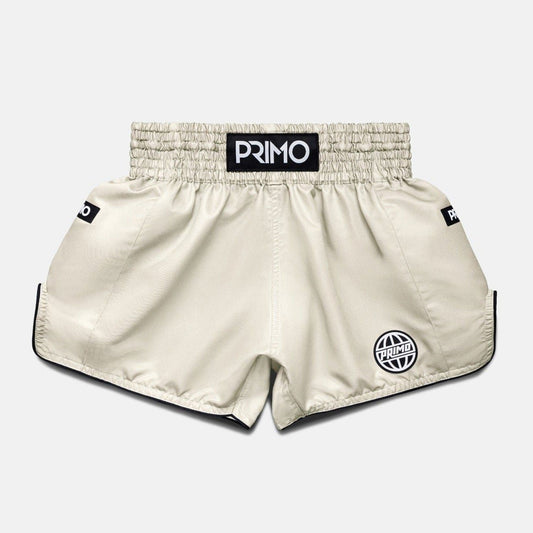 Primo Muay Thai Shorts - Alta Series -  Cream