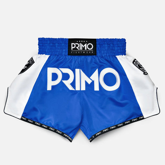 Primo Muay Thai Shorts - Free Flow Series - Stadium Classic Blue