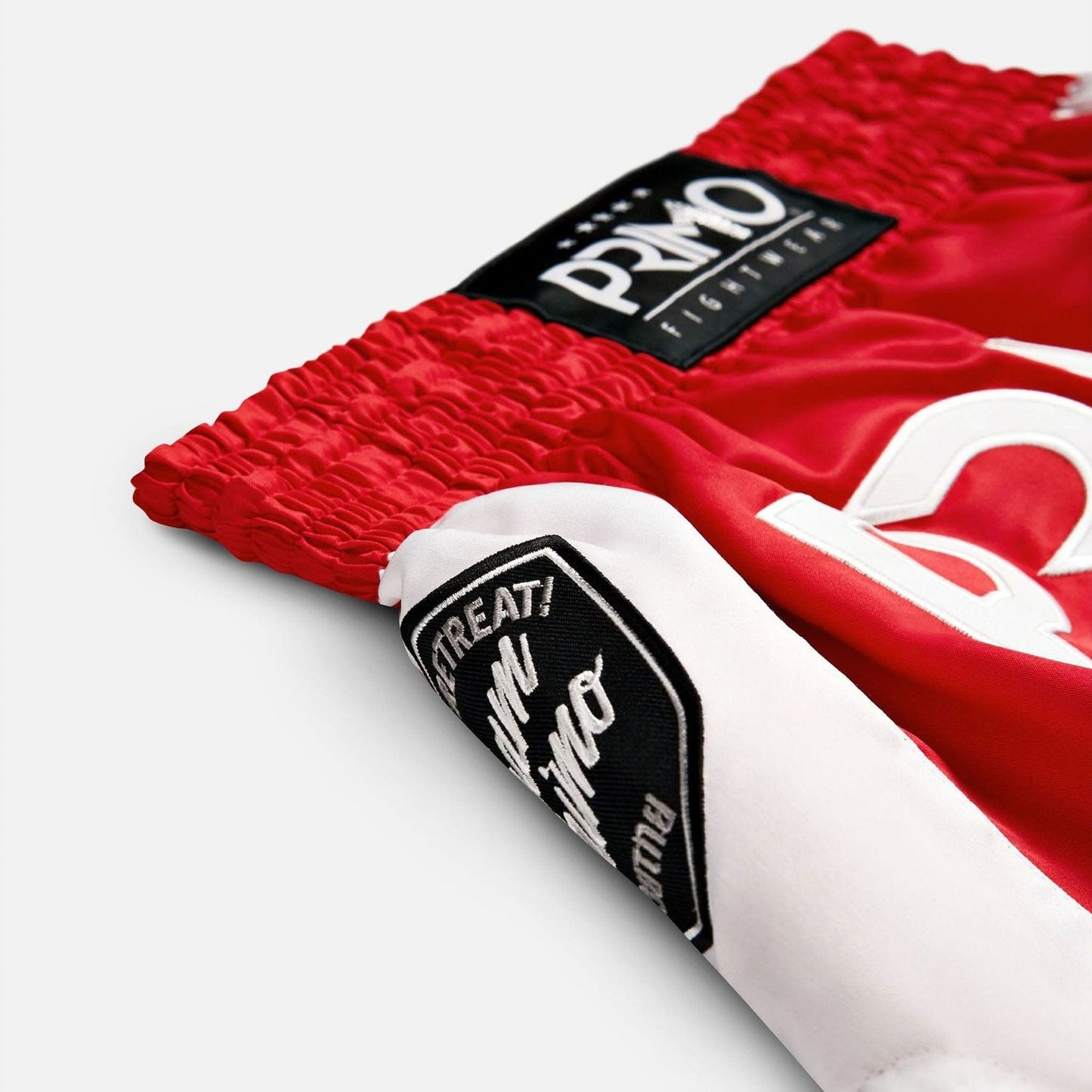 Primo Muay Thai Shorts - Free Flow Series - Stadium Classic Red