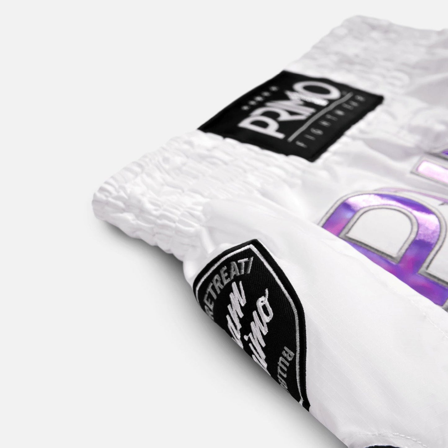 Primo Muay Thai Shorts - Hologram Series - Purple Haze