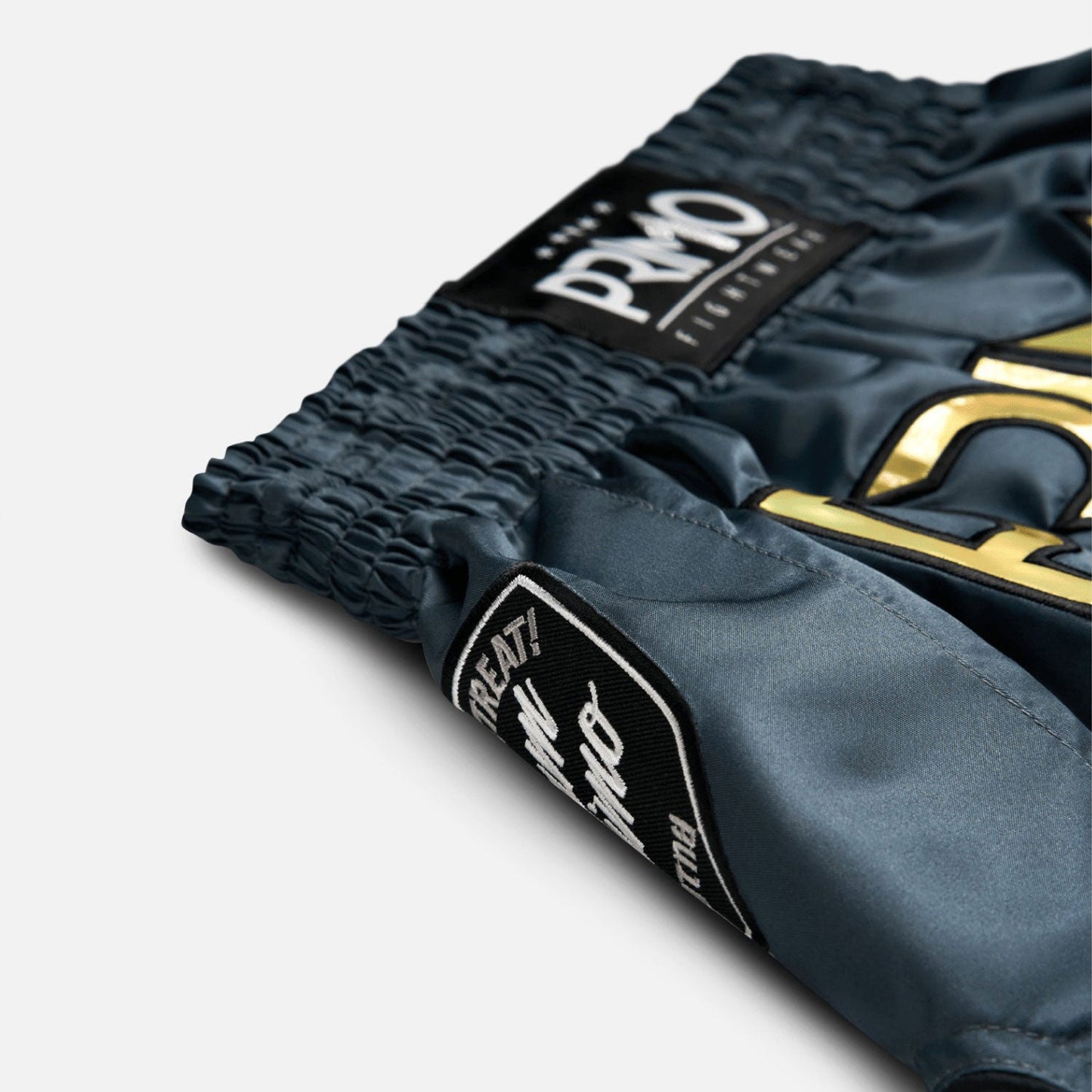 Primo Muay Thai Shorts - Hologram Series - Valor Grey