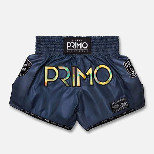 Primo Muay Thai Shorts - Hologram Series - Valor Grey