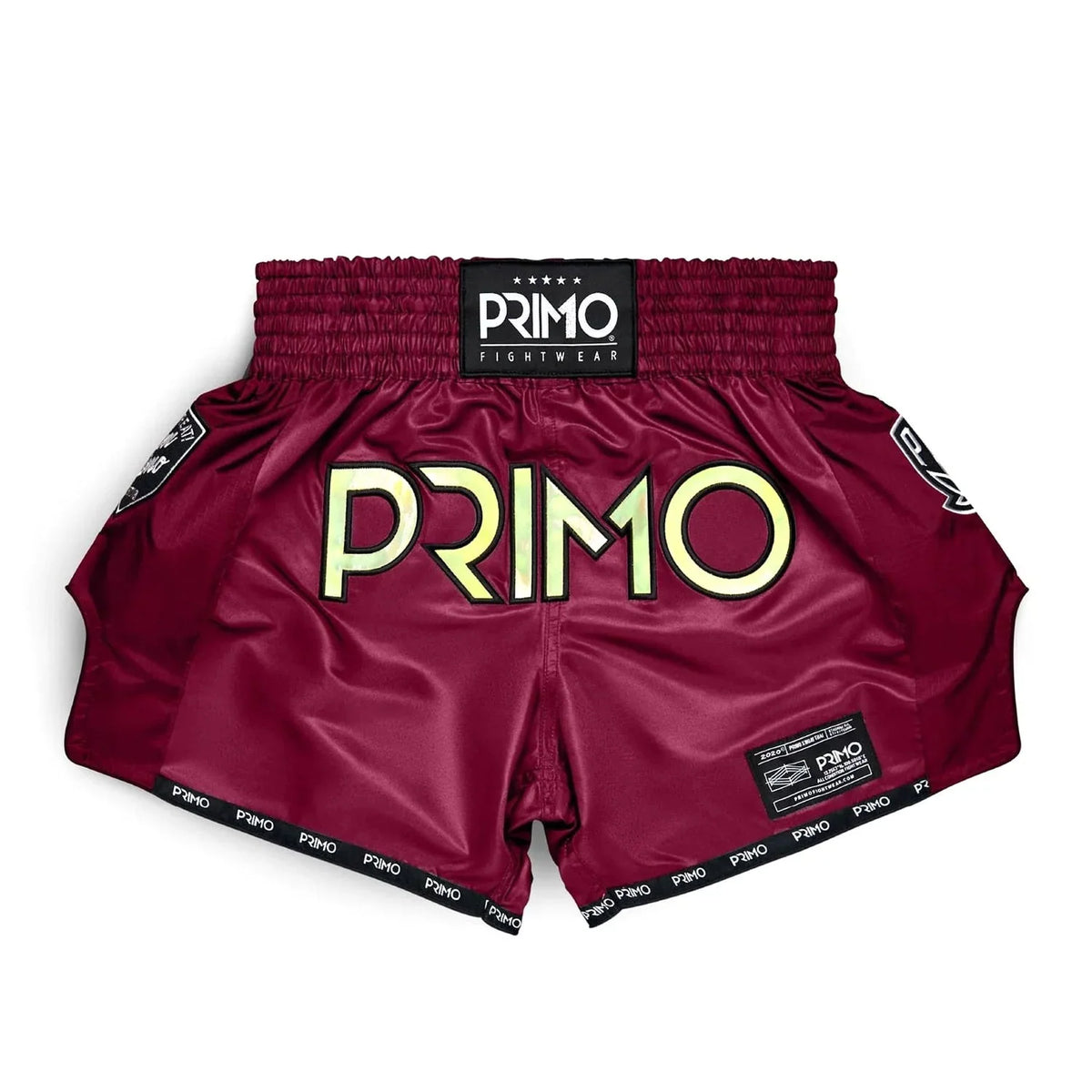 Primo Muay Thai Shorts - Hologram Series - Valor Red - Size XL