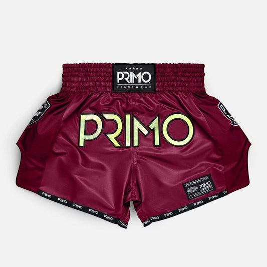 Primo Muay Thai Shorts - Hologram Series - Valor Red