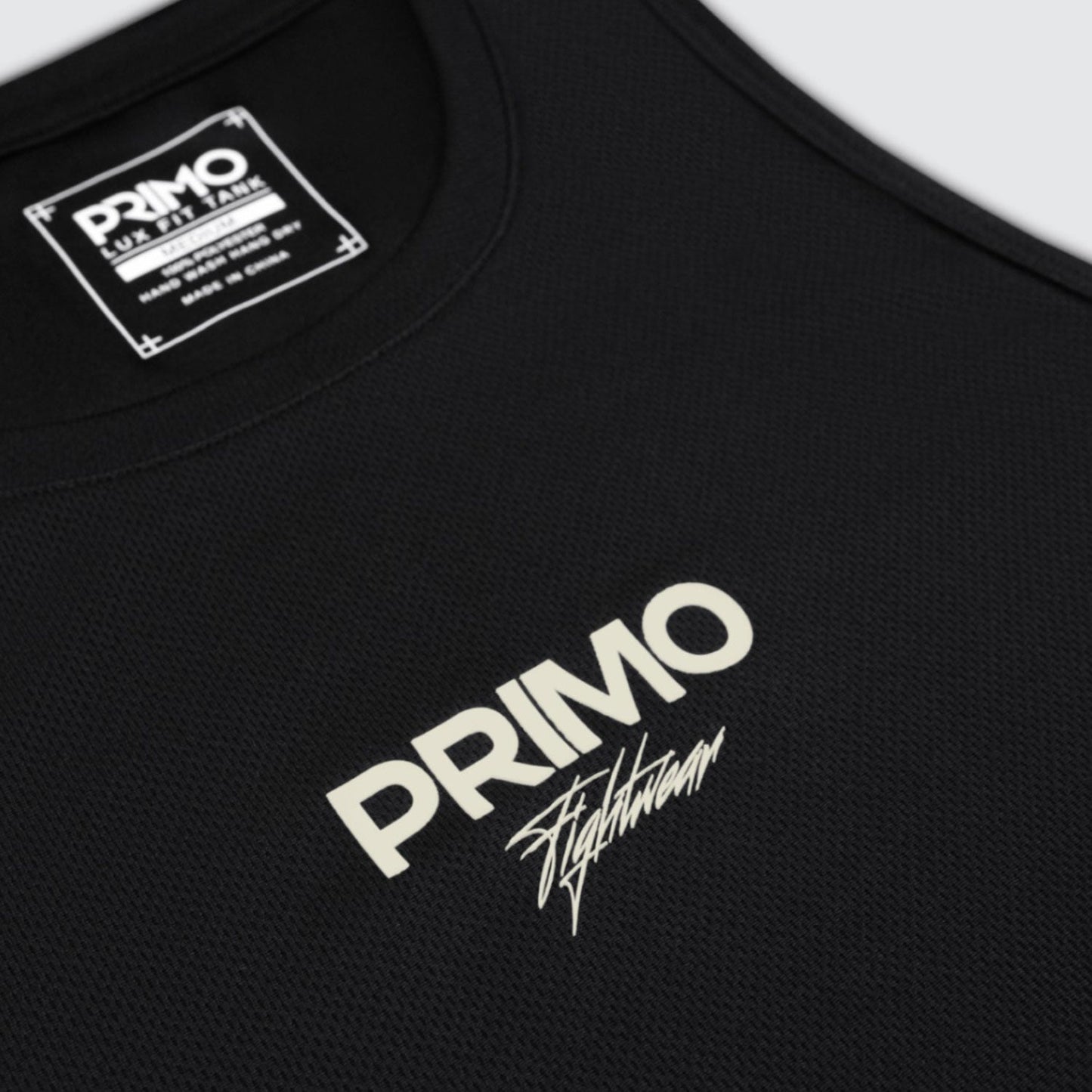 Primo Muay Thai Boxing Kin Tank Top - Black