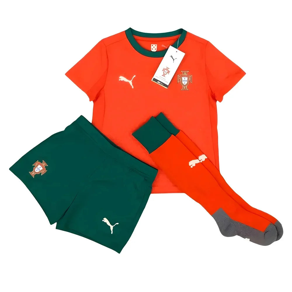 Puma  2025-2026 Portugal Home Mini Kit -2/3 yr old