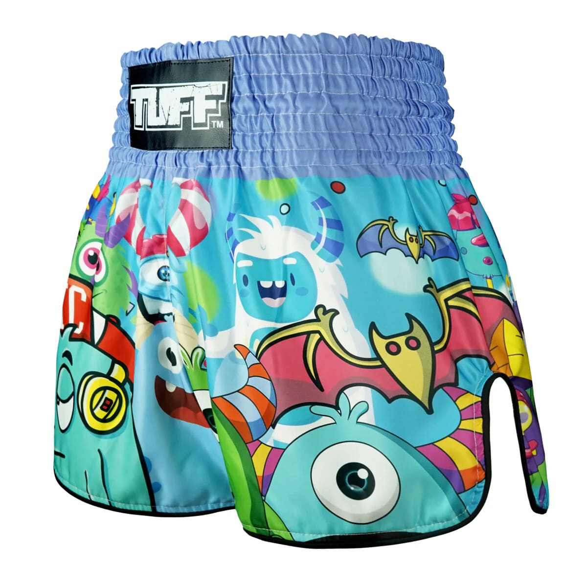 TUFF Kids Muay Thai Shorts Party Monster