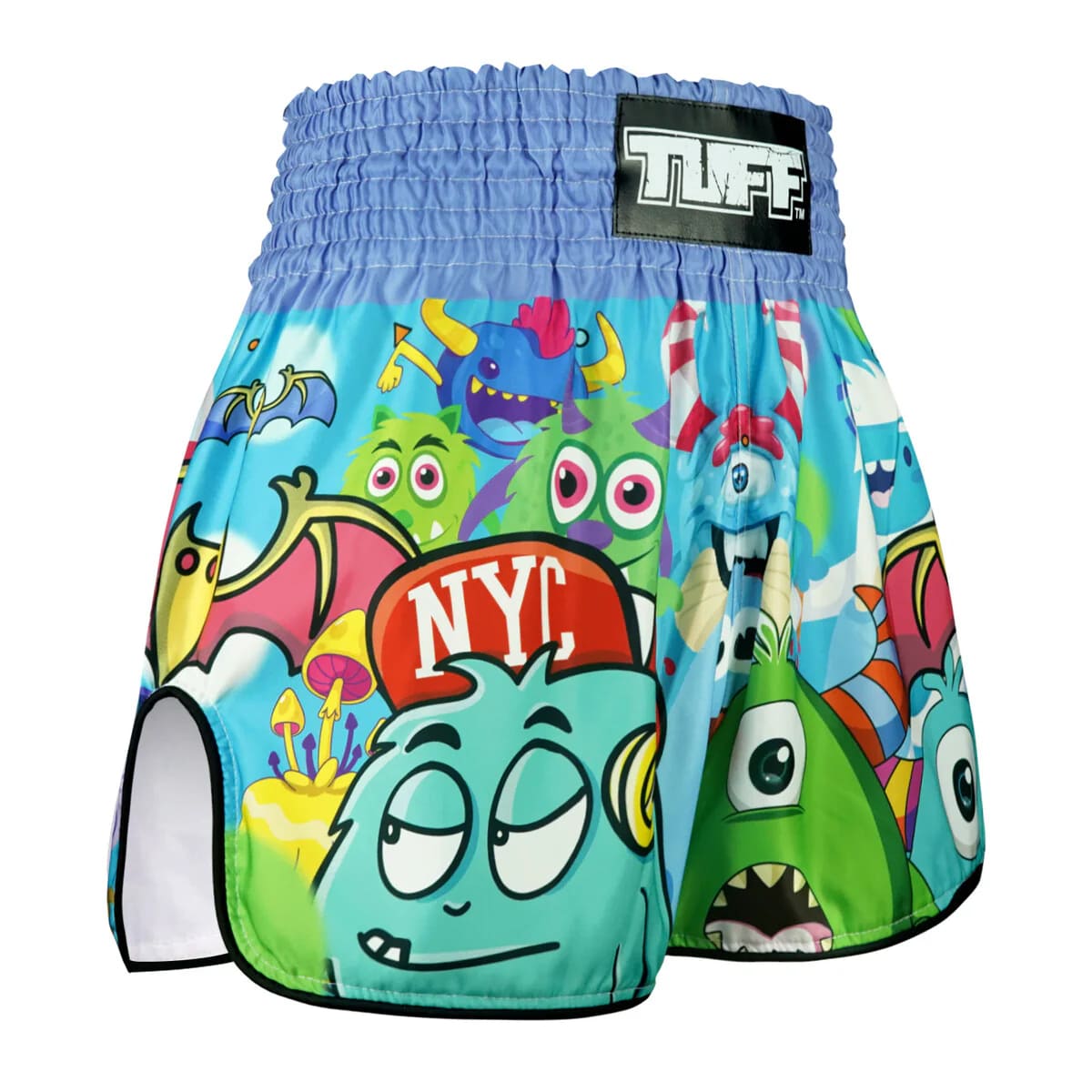 TUFF Kids Muay Thai Shorts Party Monster