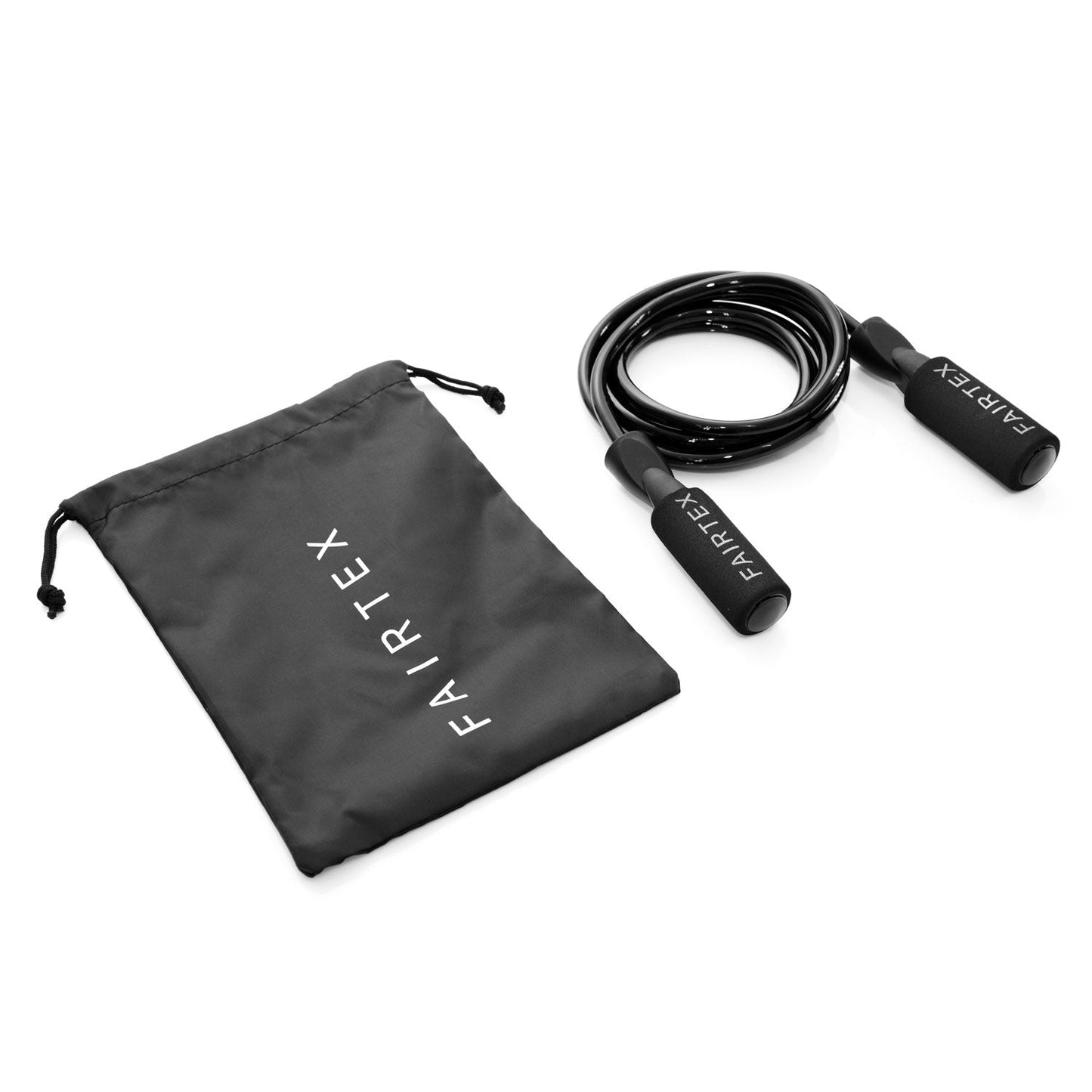 Fairtex Muay Thai Boxing Ball Bearing Skipping Rope Black