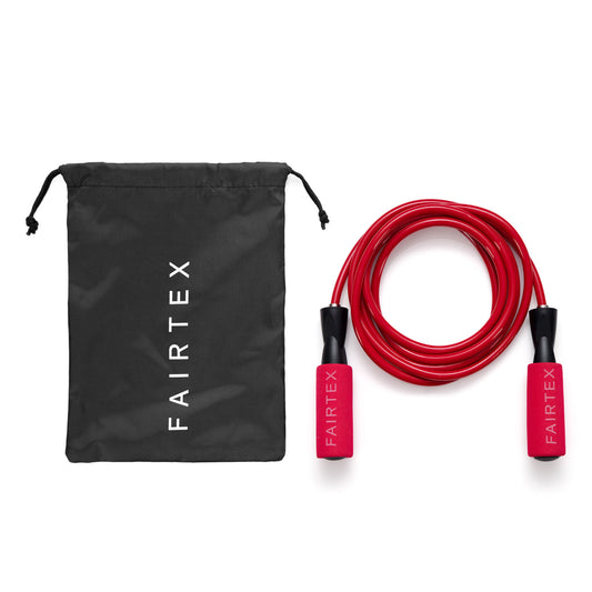 ROPE3 Fairtex Red Ball Bearing Skipping Rope