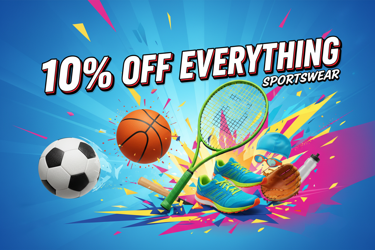 same but add 10% off everything