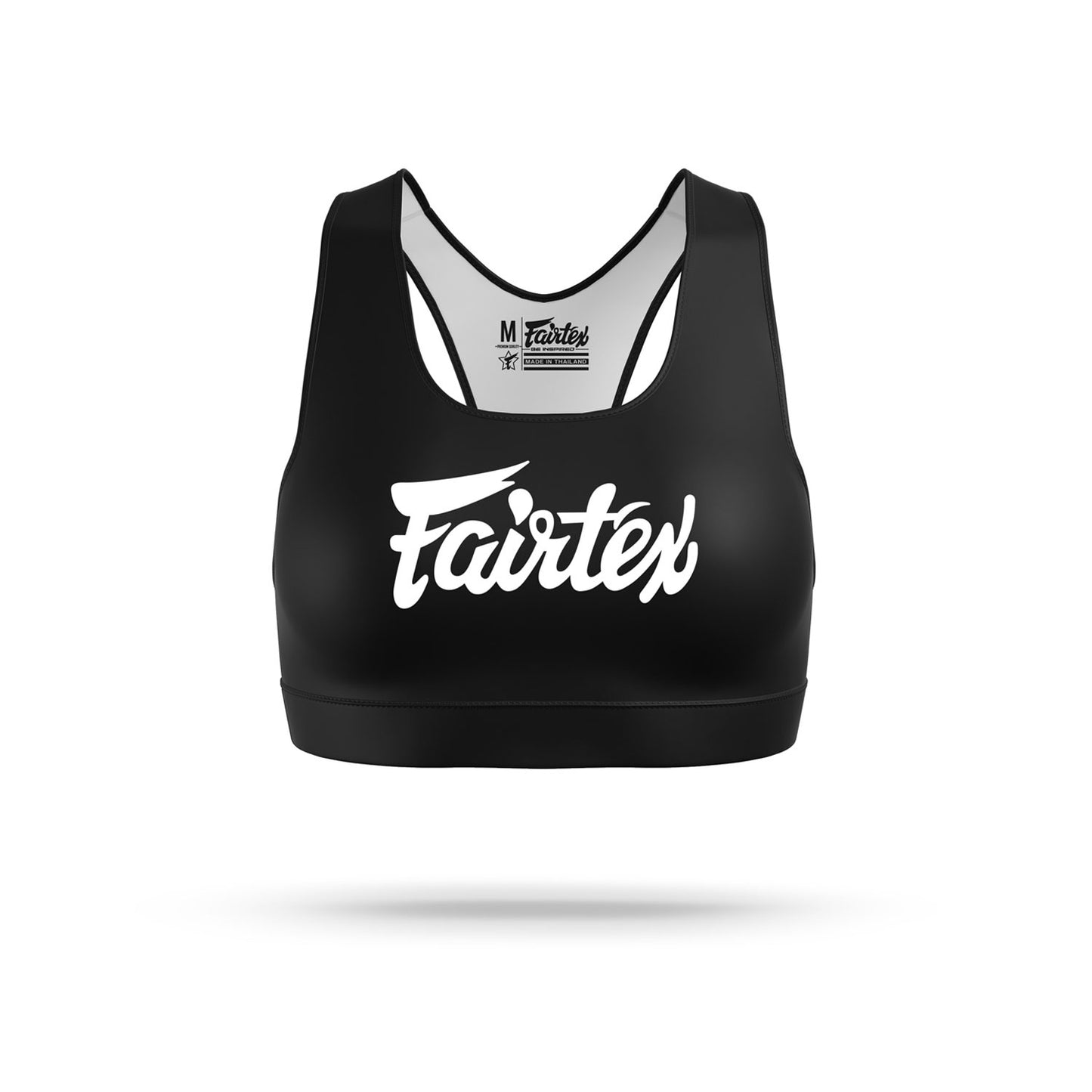 SB1 Fairtex Classic Sports Bra Black-White