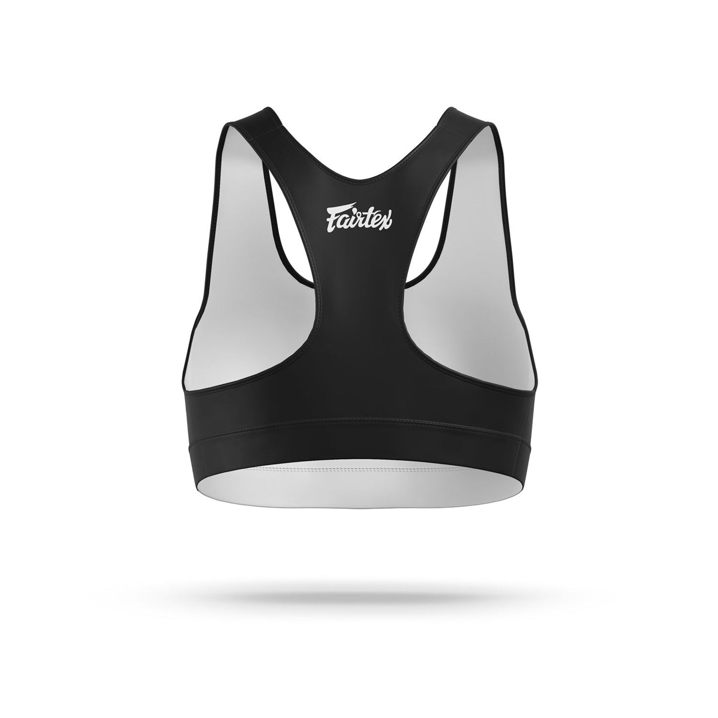 Fairtex Muay Thai Boxing Classic Sports Bra Black-White