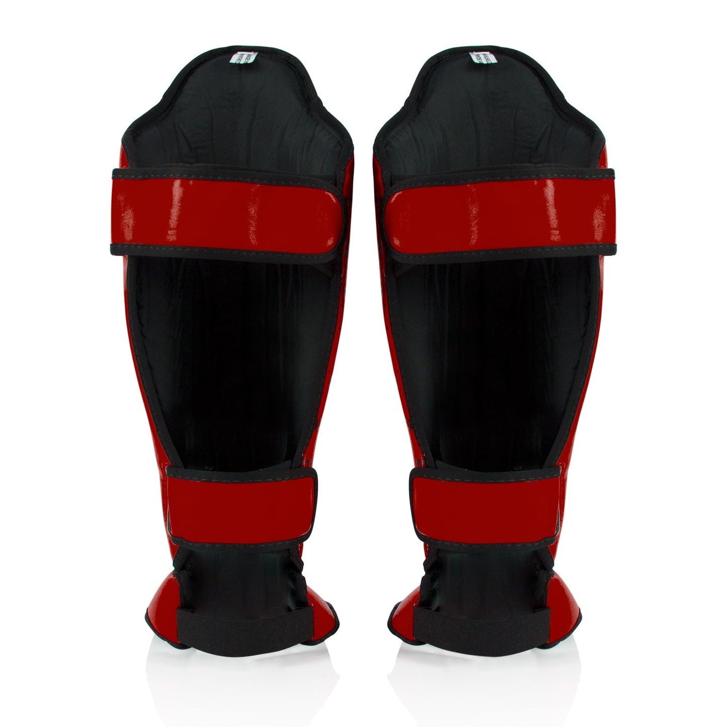 Fairtex Muay Thai Boxing Shin Pads Red