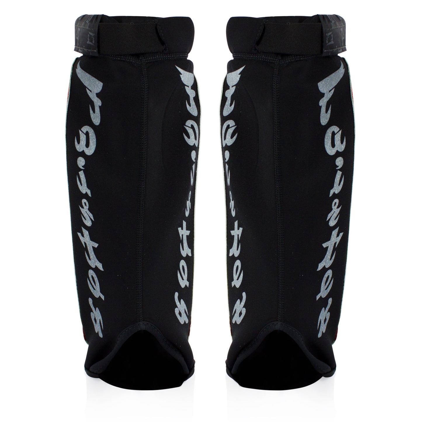 SP6 Fairtex Red MMA Style Shin Pads