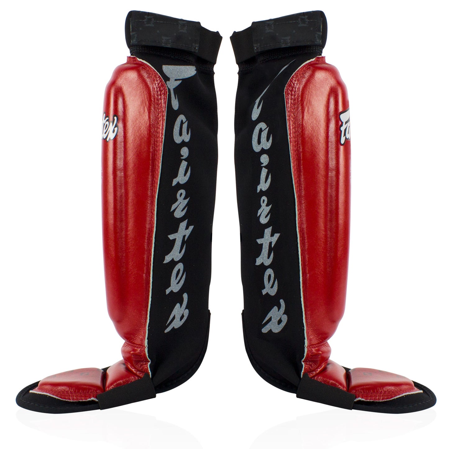 SP6 Fairtex Red MMA Style Shin Pads