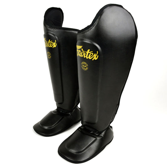 SP8 Fairtex Black Ultimate Shin Pads