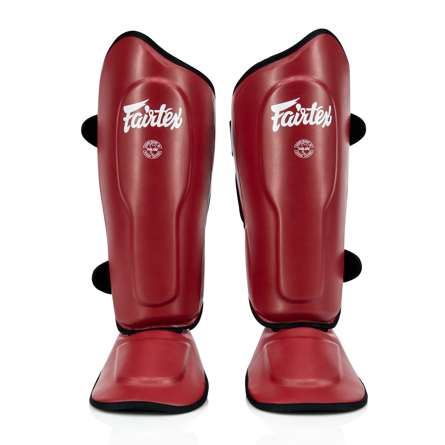 SP9 Fairtex Ultra Ergo Shin Pads Red