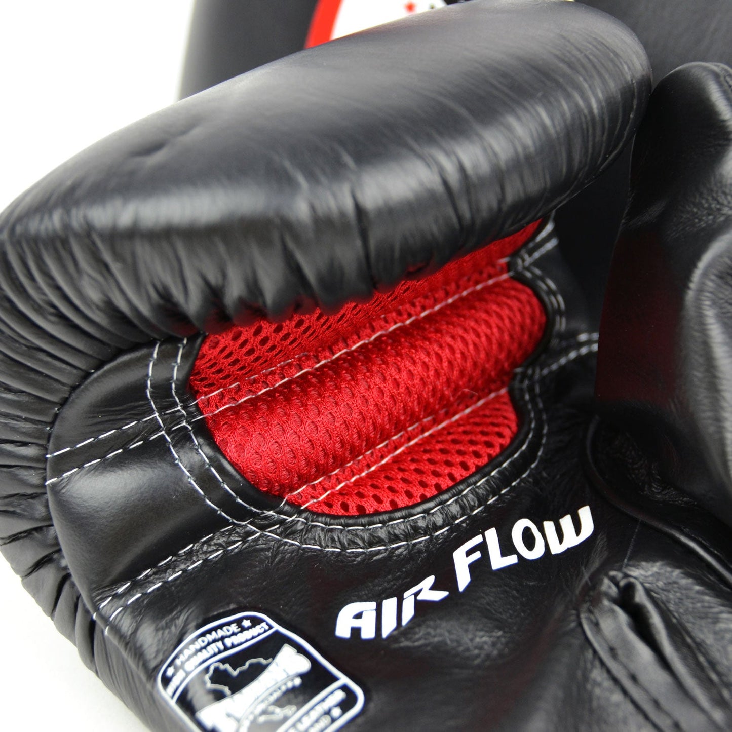 Twins Muay Thai Air Flow Bag Gloves Black-Red