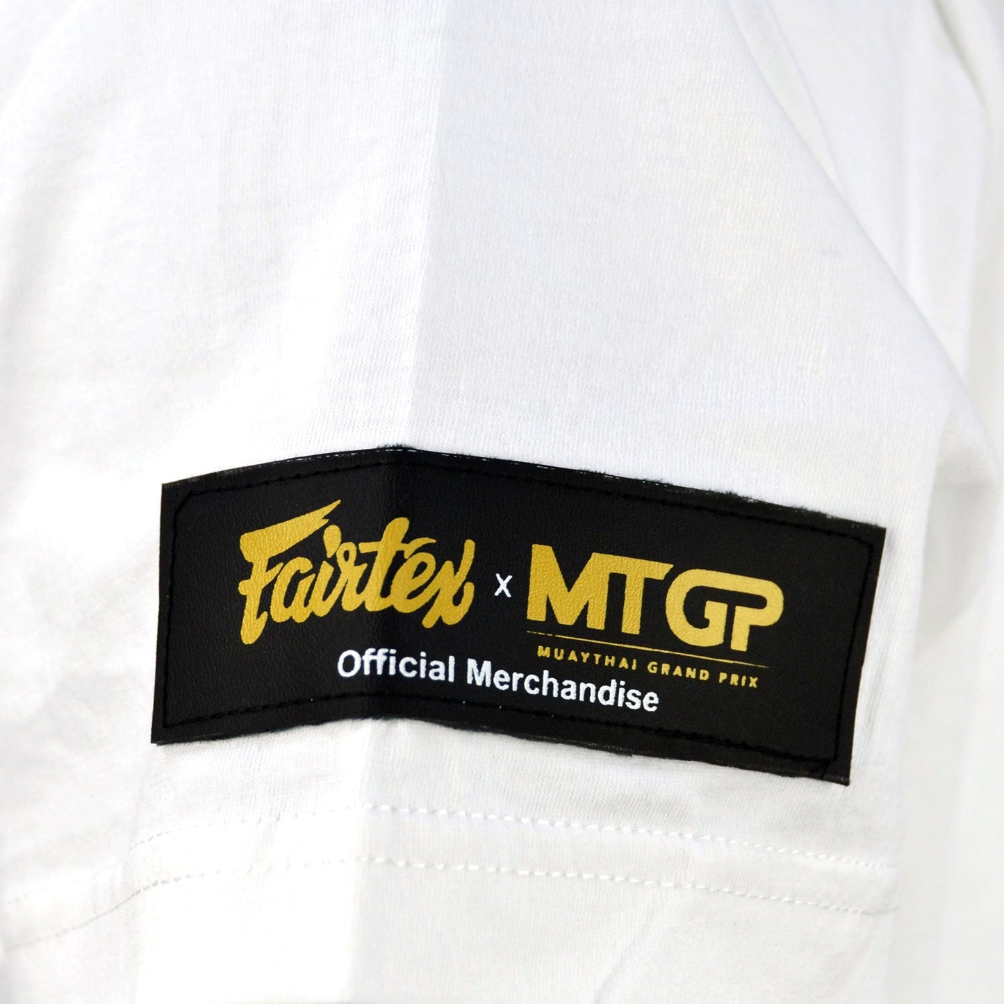 Fairtex Muay Thai X MTGP White-Gold Official T-Shirt