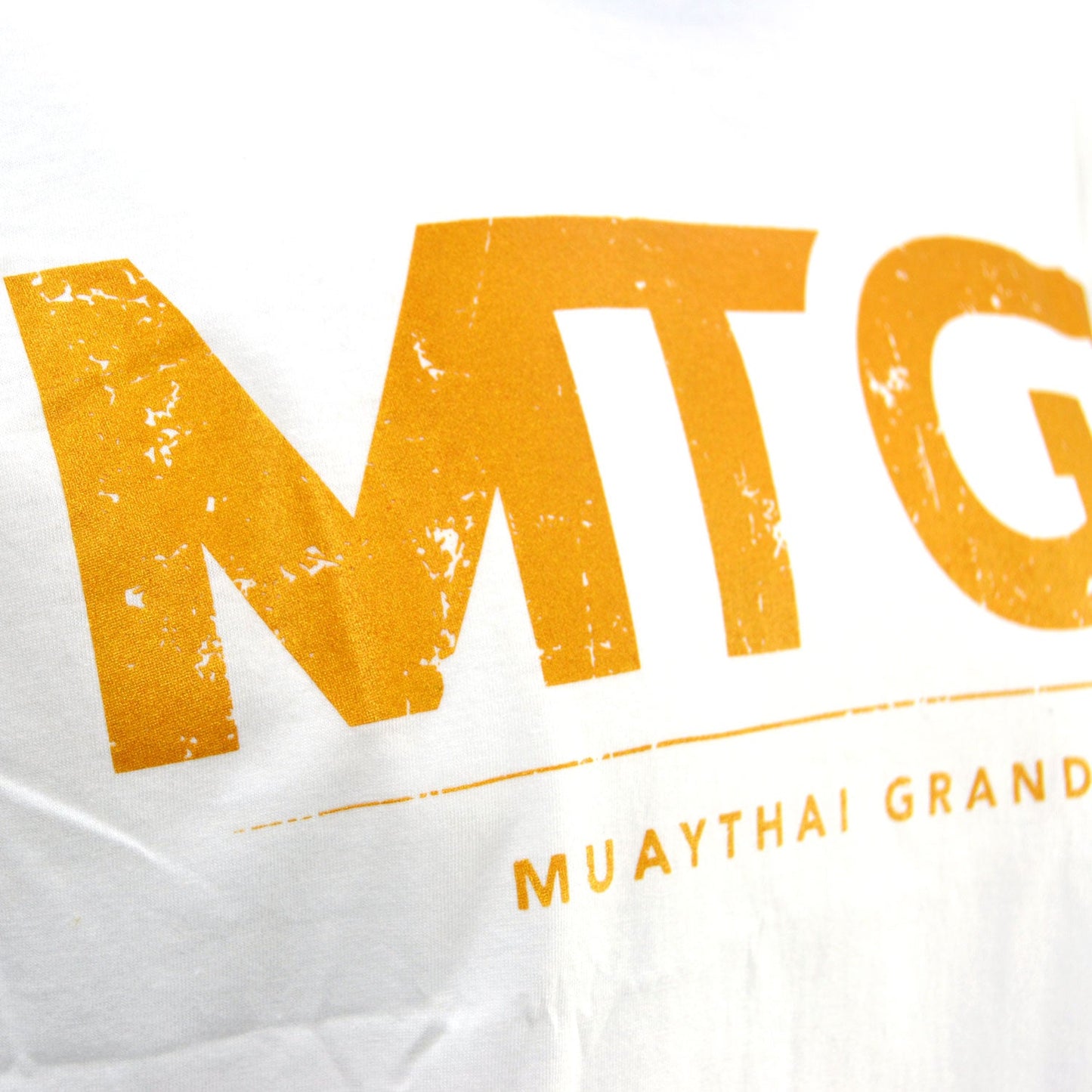 Fairtex Muay Thai X MTGP White-Gold Official T-Shirt