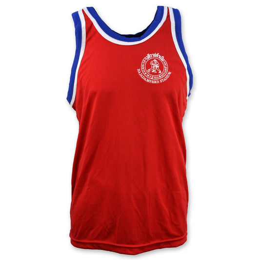 Twins Muay Thai Boxing Classic Rajadamnern Vest Red