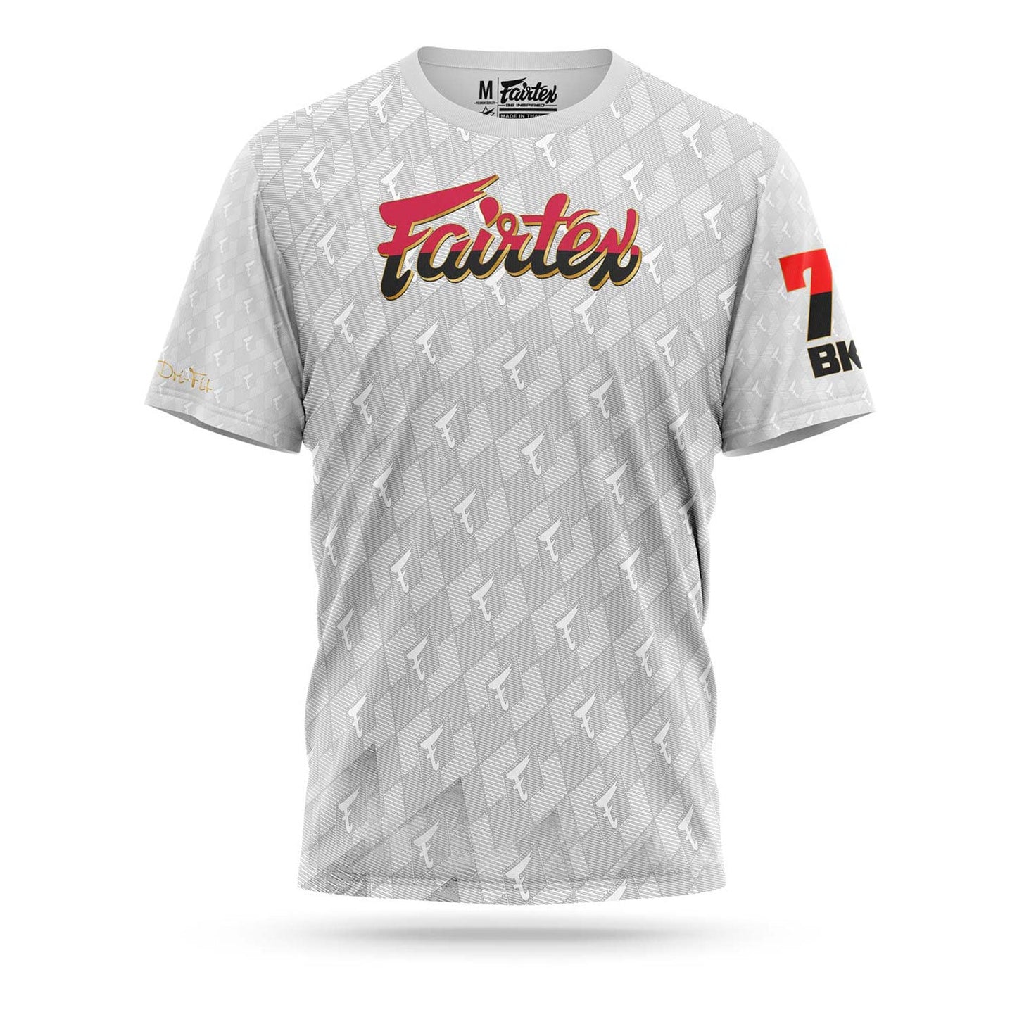 Fairtex Muay Thai Boxing Dri Fit T-Shirt White