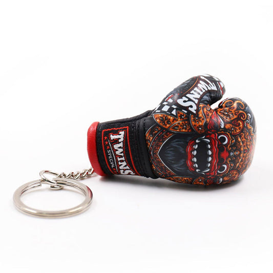 Twins Special FMBG3-59 Muay Thai Boxing Glove Keyring - Barong