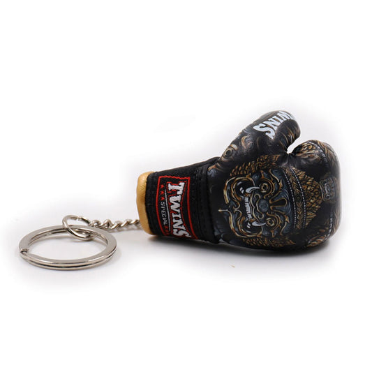 Twins Special FMBG3-63 Muay Thai Boxing Glove Keyring - Yakthai