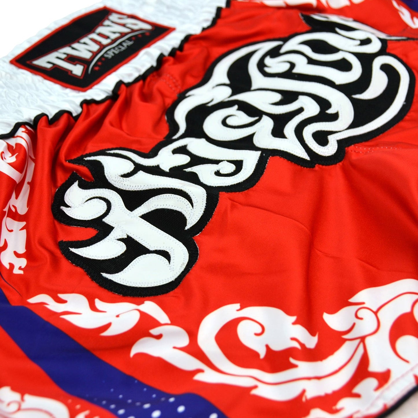 Twins Special Muay Thai Boxing Shorts - LAITHAI Red