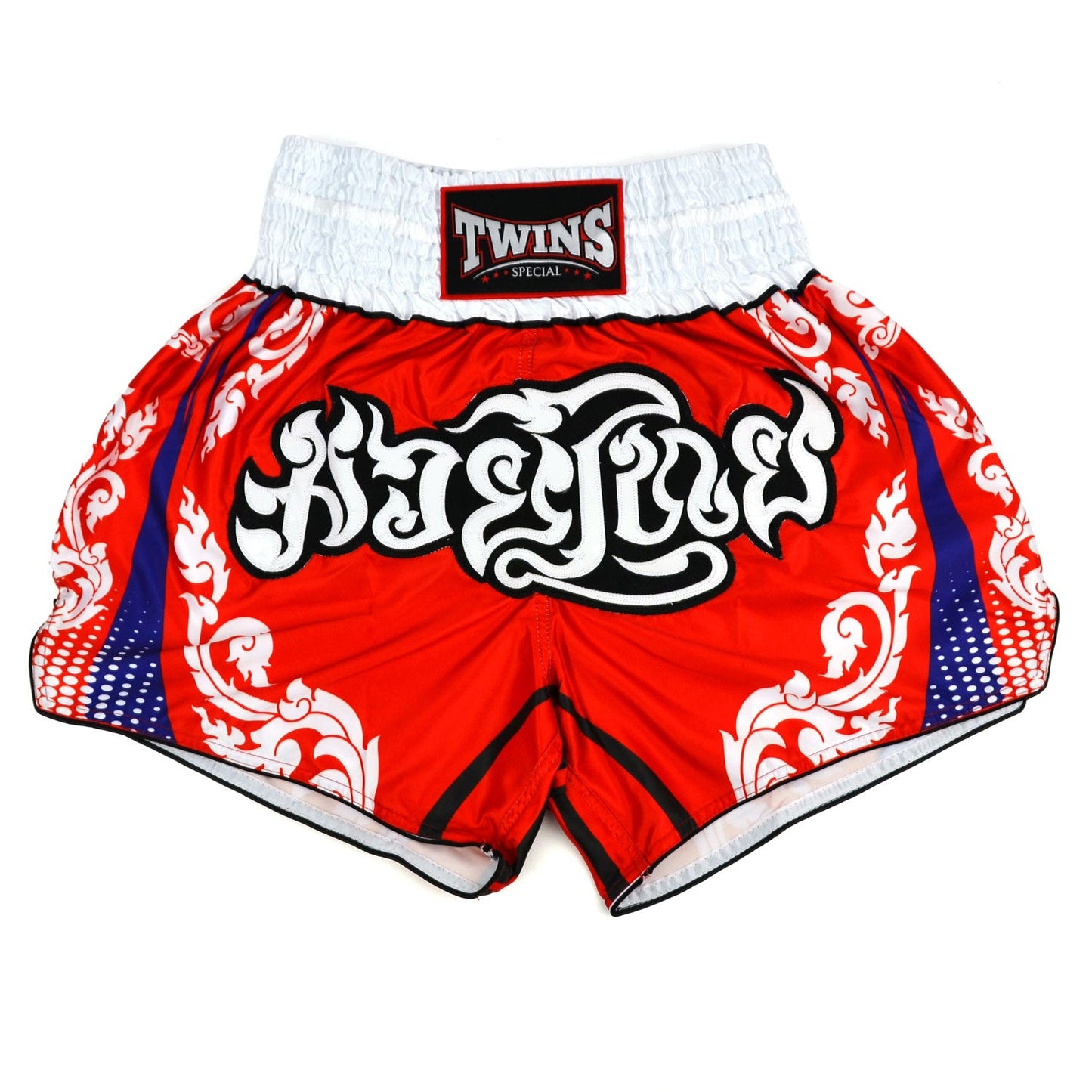 Twins Special Muay Thai Boxing Shorts - LAITHAI Red