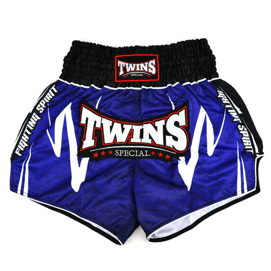 Twins Special Muay Thai Boxing Shorts - RUSTY Blue