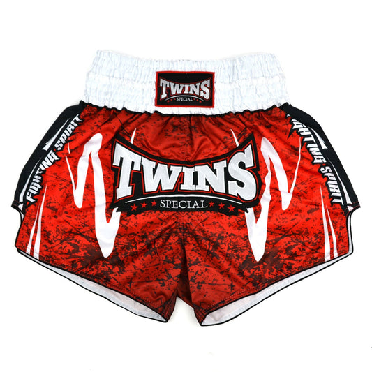 Twins Special Muay Thai Boxing Shorts - RUSTY Red