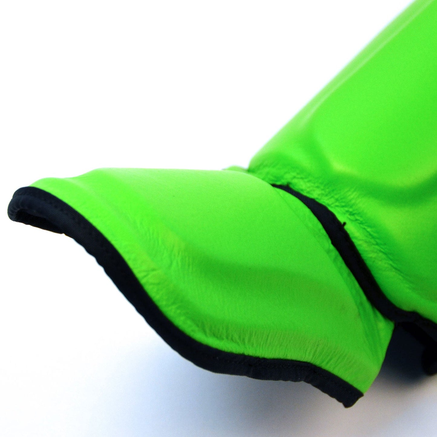 Twins Special SGL10 Muay Thai Boxing Leather Shin Pads - Green