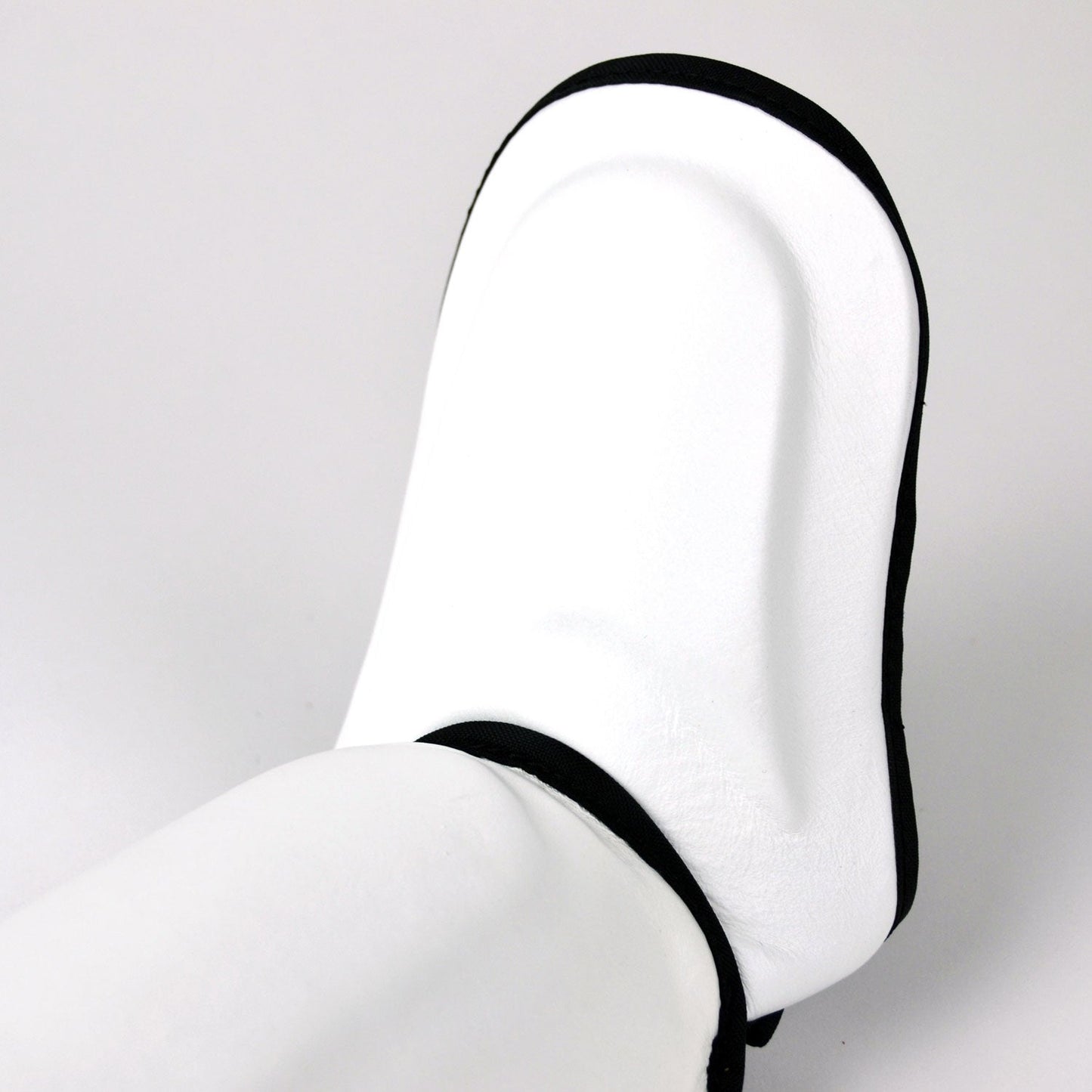 Twins Special SGL10 Muay Thai Boxing Leather Shin Pads - White