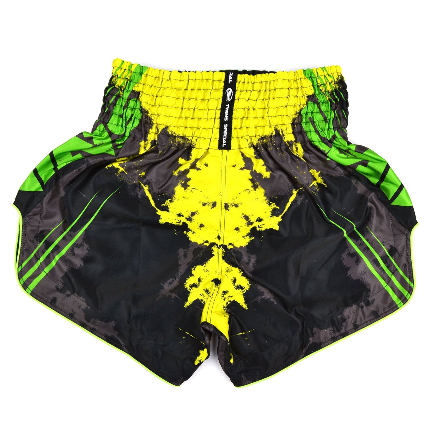 Twins Candy Muay Thai Boxing Shorts Black-Green