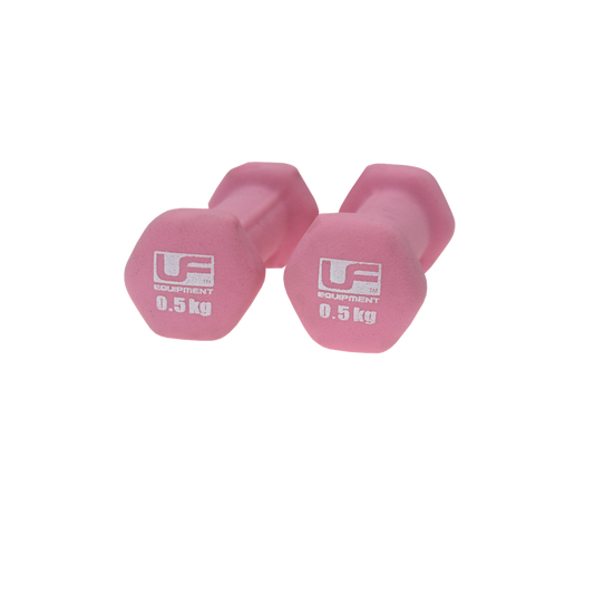 Urban Fitness Hex Dumbbells - Neoprene Covered (Pair)