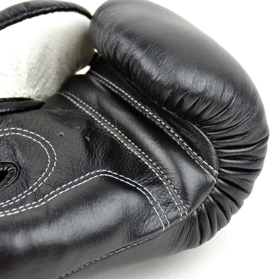 VG1 MTG Pro Black Velcro Boxing Gloves