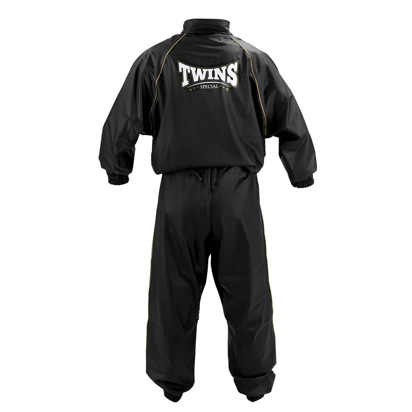 Twins Muay Thai Boxing Classic Vinyl Sweatsuit Black-Gold