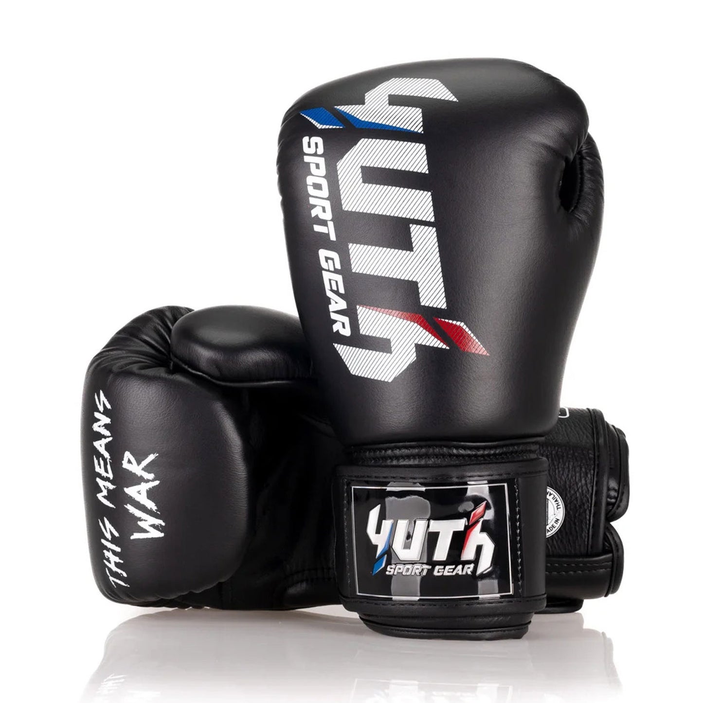 Yuth Boxing Gloves - Sport Line Black